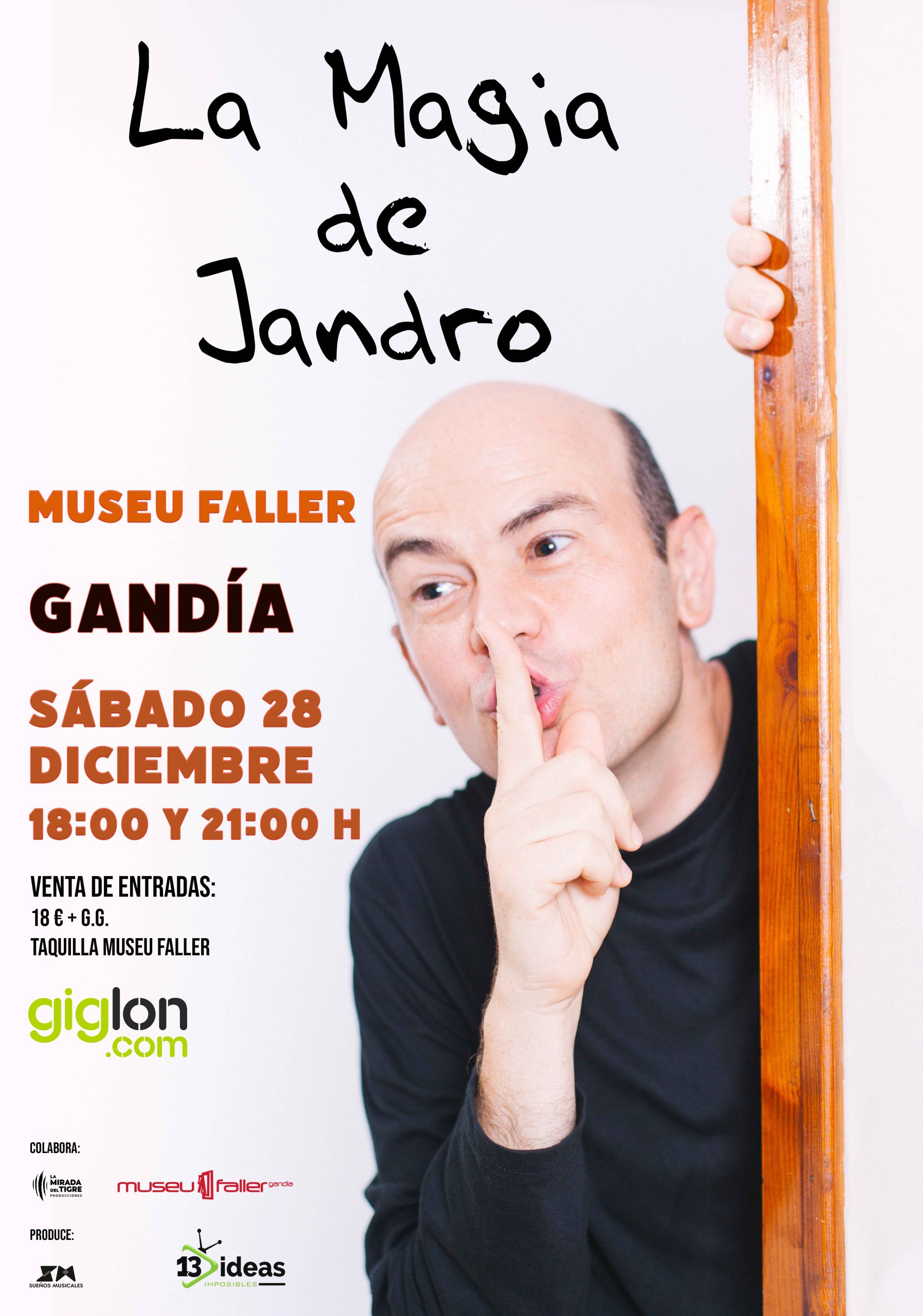 LA MAGIA DE JANDRO @ MUSEU FALLER DE GANDIA