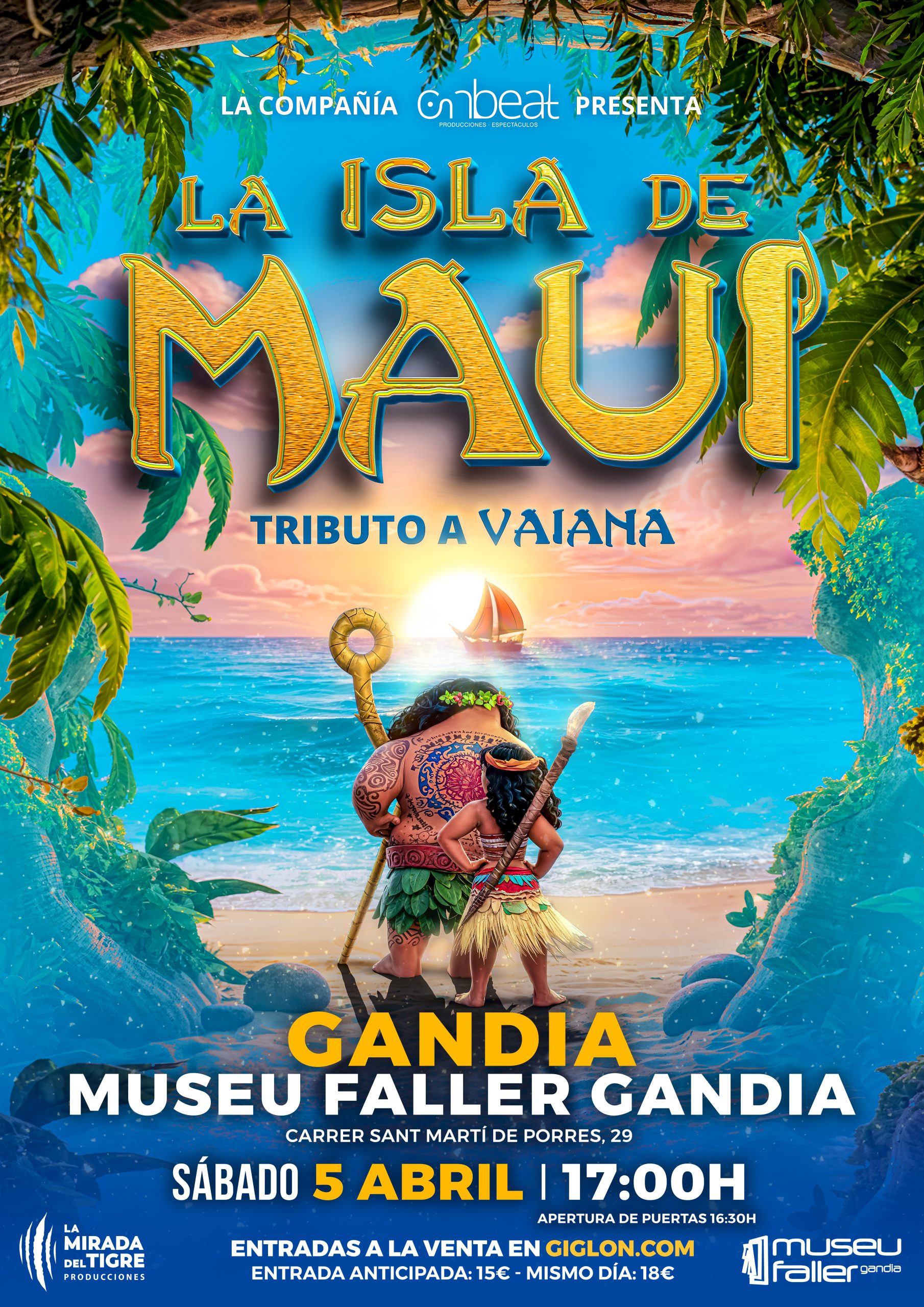 LA ISLA DE MAUI, Tributo a Vaiana